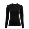Aclima - Warmwool 200g Crew Neck Woman No Logo Uldtrøje 2 Aclima - Warmwool 200g Crew Neck Woman No Logo Uldtrøje -VildmarksEventyr Aclima Warmwool Crew Neck Woman No Logo Uldtroje sort 1.w610.h610.fill