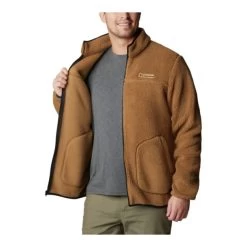 Columbia - Rugged Ridge Ll Sherpa Herre Fleece Brun -VildmarksEventyr Columbia Rugged Ridge ll Sherpa Herre Fleece Brun 01.w610.h610.fill