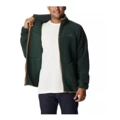 Columbia - Rugged Ridge Ll Sherpa Herre Fleece Grøn -VildmarksEventyr Columbia Rugged Ridge ll Sherpa Herre Fleece Groen 05.w610.h610.fill