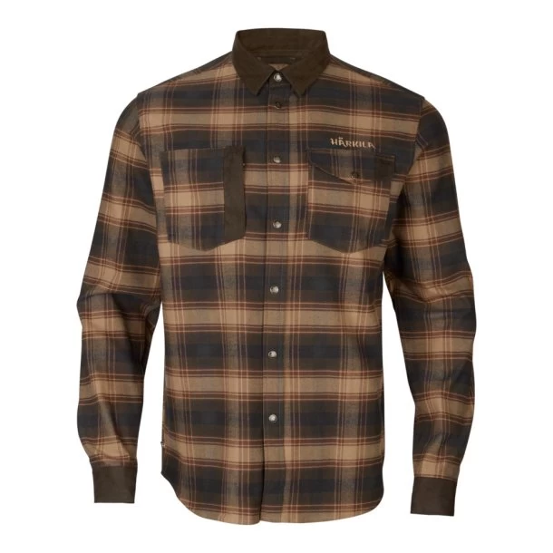 Härkila - Aivak Herre Skjorte Brun 3 Härkila - Aivak Herre Skjorte Brun