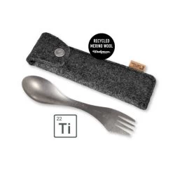 Light My Fire - Spork Titanium Med Etui