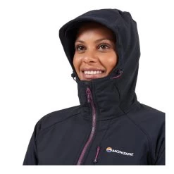 Montane - Krypton Dame Softshell Hoodie -VildmarksEventyr Montane Krypton Dame Softshell Hoodie 04.w610.h610.fill
