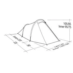Robens - Arch 2 2-personers Telt -VildmarksEventyr Robens 130274 arch 2 08.w610.h610.fill