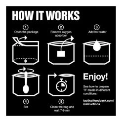 Tactical Foodpack - Svinekød Og Ris (523 Kcal) -VildmarksEventyr TF How it works new 01 1.w610.h610.fill 7