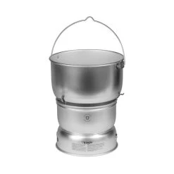 Trangia - Bålgryde Med Låg Til Stormkøkken 25-serie 4,5L -VildmarksEventyr Trangia Baalgryde Med Hoejt Aluminium Laag 4 5L 03.w610.h610.fill