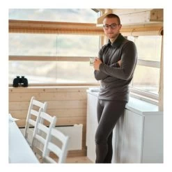 Ulvang - Comfort 200 Rundhalset Herre Trøje -VildmarksEventyr Ulvang Comfort 200 Herre Bukser graa 03.w610.h610.fill