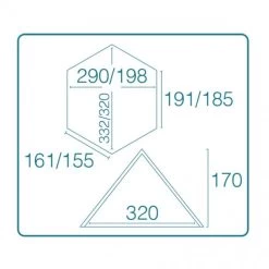 Asivik - Lavvu Light 3-personers Telt 19 Asivik - Lavvu Light 3-personers Telt -VildmarksEventyr asivik lavvu 3 light 506373 03.w610.h610.fill
