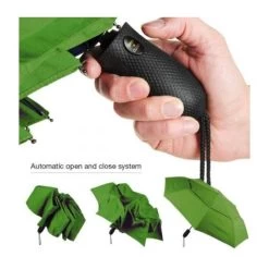 Lifeventure - Trek Umbrella Paraply -VildmarksEventyr lifeventure lv68013 trek paraply gron 02.w610.h610.fill