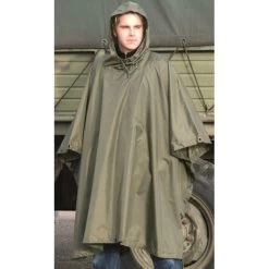 Mil-Tec - Ripstop Regnslag Olivengrøn