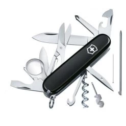 Victorinox - Explorer Schweizerkniv 91 Mm -VildmarksEventyr victorinox 1.6705.3 explorer black.w610.h610.fill